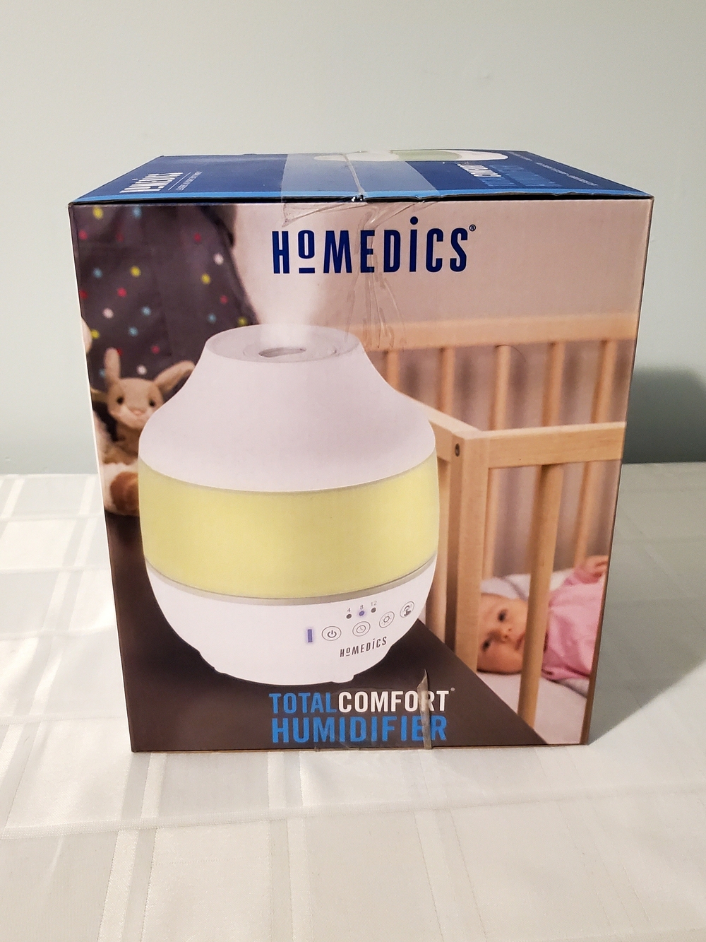 Homedics Total Comfort Mist Humidifier with Light Up LED